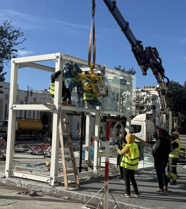 Travaux d'aménagement